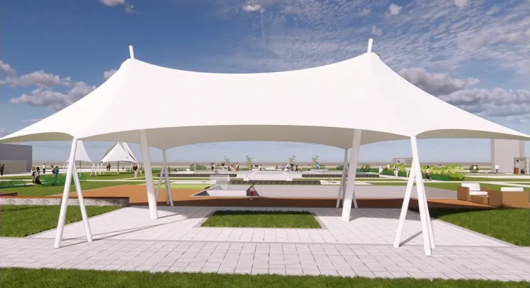 Tensile Membrane Shade Sails